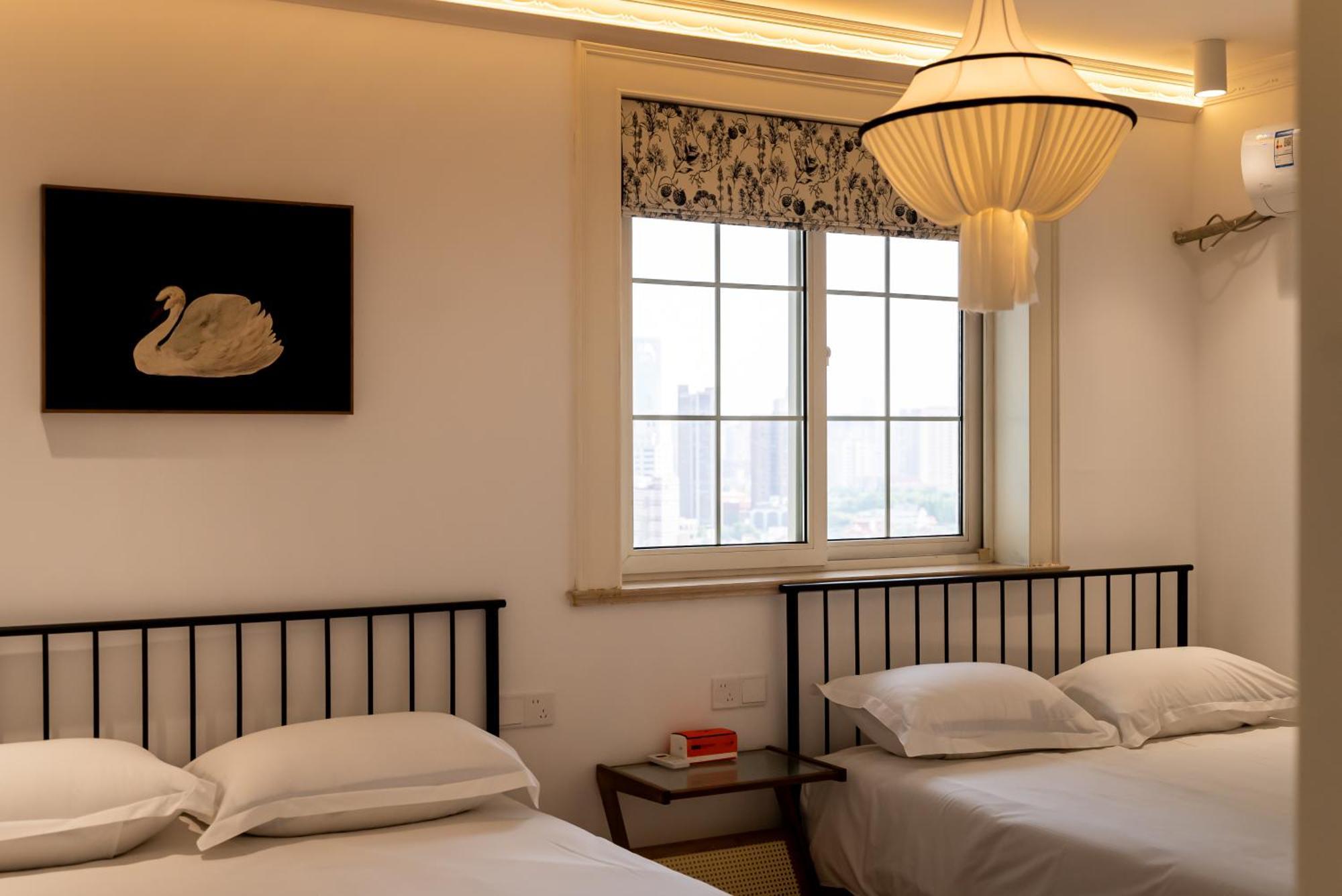 Shanghai Yi Du B&B -Family - Friendly Suite Close To People'S Square And Subway エクステリア 写真